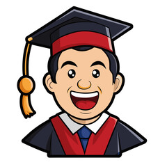 graduate with diploma