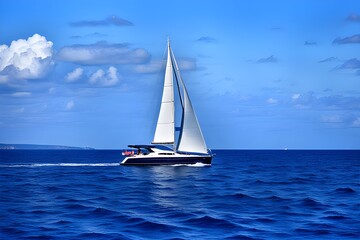 Obraz premium yacht, Sailing