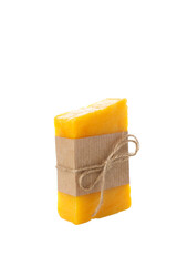 PNG, handmade soap, isolated on white background.