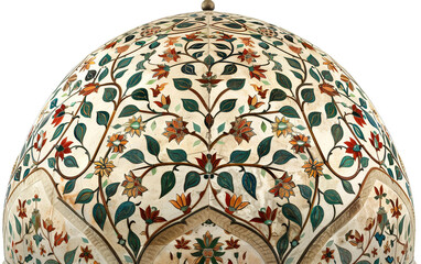 Mosque Dome Beauty Isolated On Transparent Background PNG.