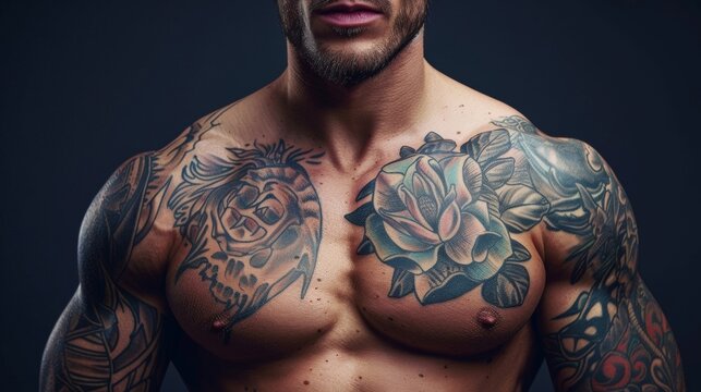 Stay in tune with your bodys metabolism by sporting this tattoo that changes intensity based on your metabolic rate. .