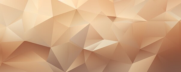 Beige abstract background with low poly design, vector illustration in the style of beige color palette with copy space for photo text or product, blank empty copyspace 