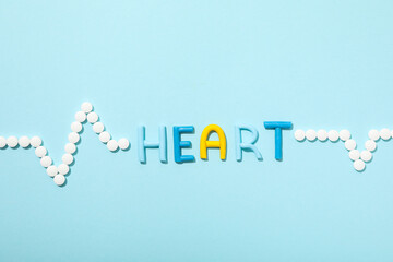 The concept of hormonal pills for the heart.