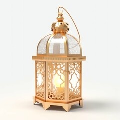 Eid mubarak and ramadan kareem greetings with islamic lantern and mosque. Eid al fitr background