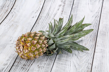 Sweet organic ripe tropical pineapple