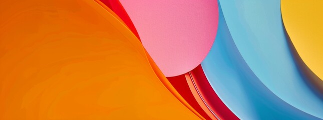 Vibrant colorful abstract background resembling a rainbow flow