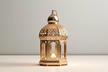 Eid mubarak and ramadan kareem greetings with islamic lantern and mosque. Eid al fitr background