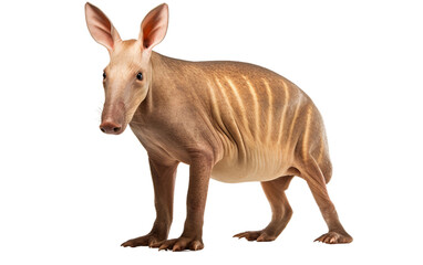 Aardvark Illustration Isolated On Transparent Background PNG.