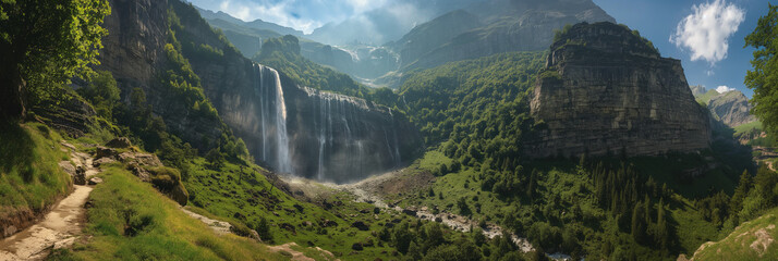 Gavarnie Falls, The Majestic Waterfall of the Pyrenees in France