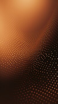 Brown background with a gradient and halftone pattern of dots. High resolution vector illustration in the style of professional photography. High definition and high detail with high quality and high 
