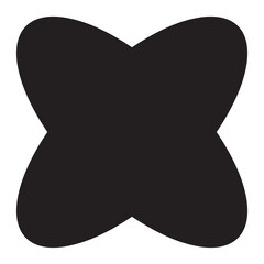 Y2K elements and abstract shapes. 
