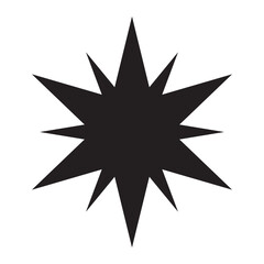 Y2K elements and abstract shapes. 
