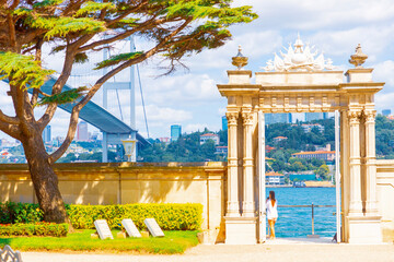 Beylerbeyi Palace meaning "Lord of Lords", is located in the Beylerbeyi neighbourhood of Uskudar district in Istanbul, Turkey at the Asian side of the Bosphorus.