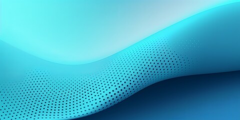 Cyan background with a gradient and halftone pattern of dots. High resolution vector illustration in the style of professional photography. High definition and high detail with high quality and high c