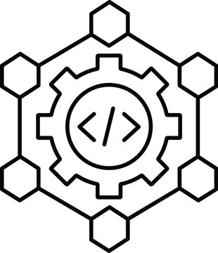 Web coding Vector icon which can easily modify or edit