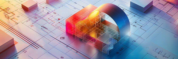 Graphic Representation of Quadratic Programming and its Multidimensional Constraints