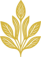 aesthetic plant wedding outline decoration