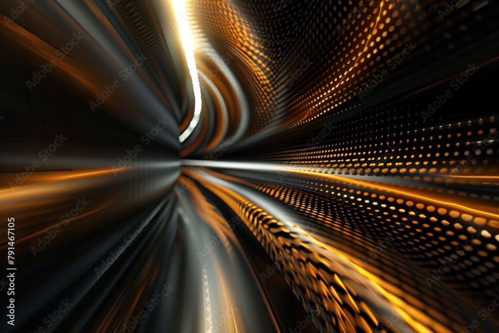 Poster abstract background with reflections and caustics. hi-tech. futuristic background image. created wit