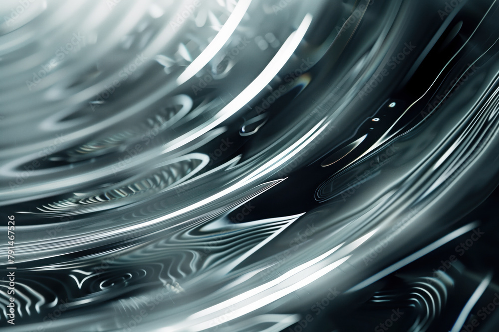 Poster abstract background with reflections and caustics. hi-tech. futuristic background image. created wit