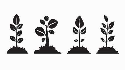 growth icon or logo isolated sign symbol vector illustration