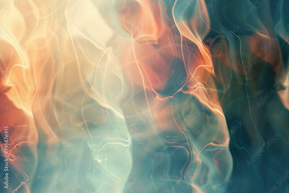 Poster abstract background with reflections and caustics. hi-tech. futuristic background image. created wit