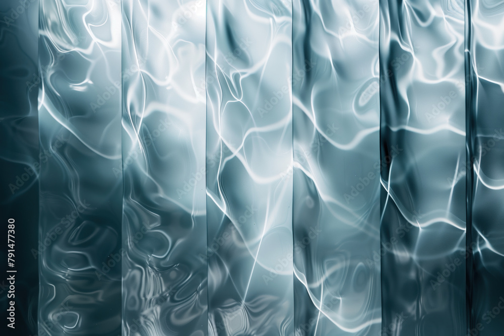 Poster abstract background with reflections and caustics. hi-tech. futuristic background image. created wit