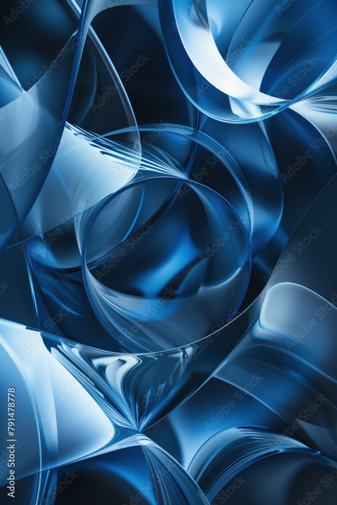 Poster abstract background with reflections and caustics. hi-tech. futuristic background image. created wit