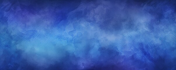 Indigo and blue colors abstract gradient background in the style of, grainy texture, blurred, banner design, dark color backgrounds, beautiful with copy space for photo text or product, blank empty co