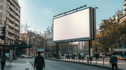 A collection of modern billboard mockups in urban environments, ideal for showcasing your outdoor advertising designs.