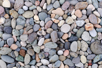 Stones on the beach