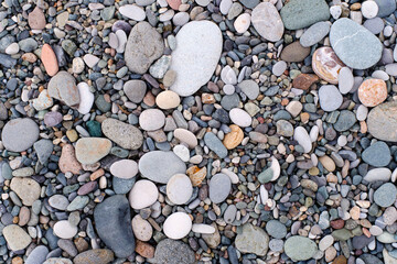 Stones on the beach