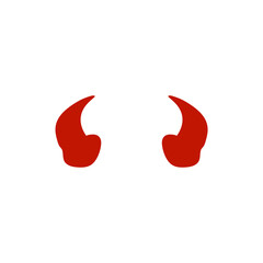 Red devil horns