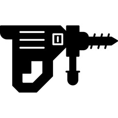 Rotary Hammer Icon