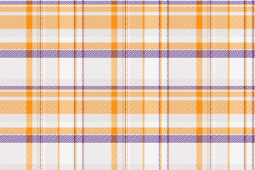 Background seamless tartan of vector fabric check with a textile plaid pattern texture.