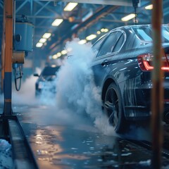 Automotive industry, emissions testing