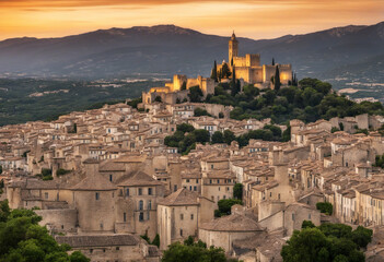 Beautiful Old town in provence