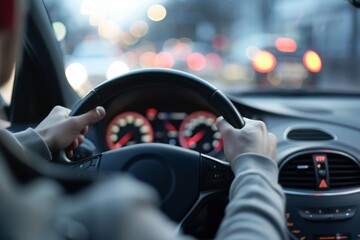 Cruise control system ensures effortless driving, maintaining steady speed, enhancing comfort and safety.