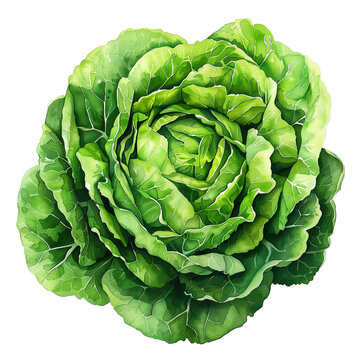 Letuce, Food Illustration