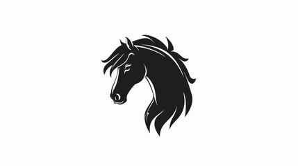 Pony icon or logo isolated sign symbol vector illustration
