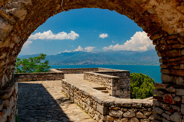 Nafplio, Greece. View of the Palamidi Fortress	