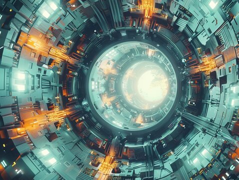 Explain the workings of a nuclear fusion reactor and its potential benefits