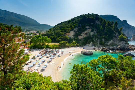 Parga. Greece. Piso Krioneri beach	