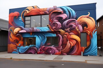 graffiti on the wall