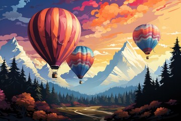 hot air balloon