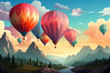 hot air balloon