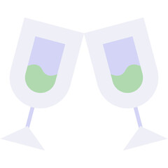 wine, glass, wine glass, date, restaurant Icon