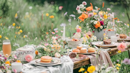 Secret Garden Tea Party Picnic