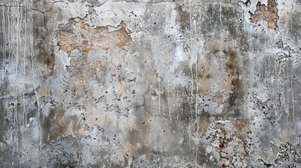 Textured concrete wall with natural imperfections for design or poster background