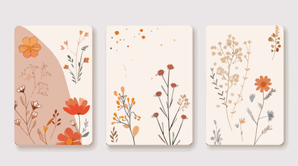 Cute Floral Notebooks notepads memo pads planners org