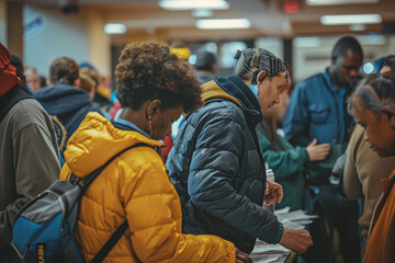 Diverse Business Professionals Engaged in Conference Discourse: Multiethnic Group Meeting and Communicating in Office Seminar Environment